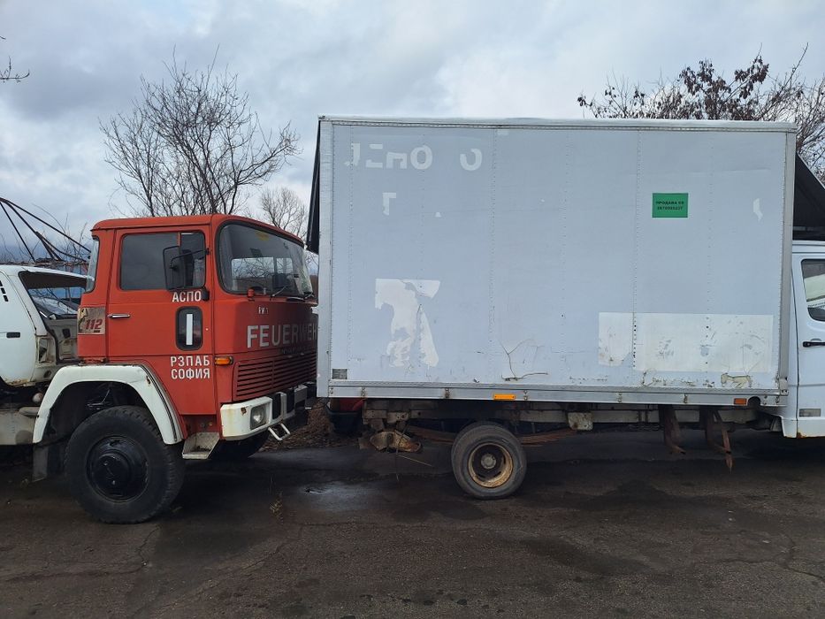 Алуминиев фургон за склад с размери 4.00 на 2.20 на 2.40 висок