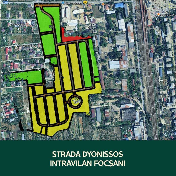 NOU Vanzare 400 de loturi de teren Focsani/Campineanca