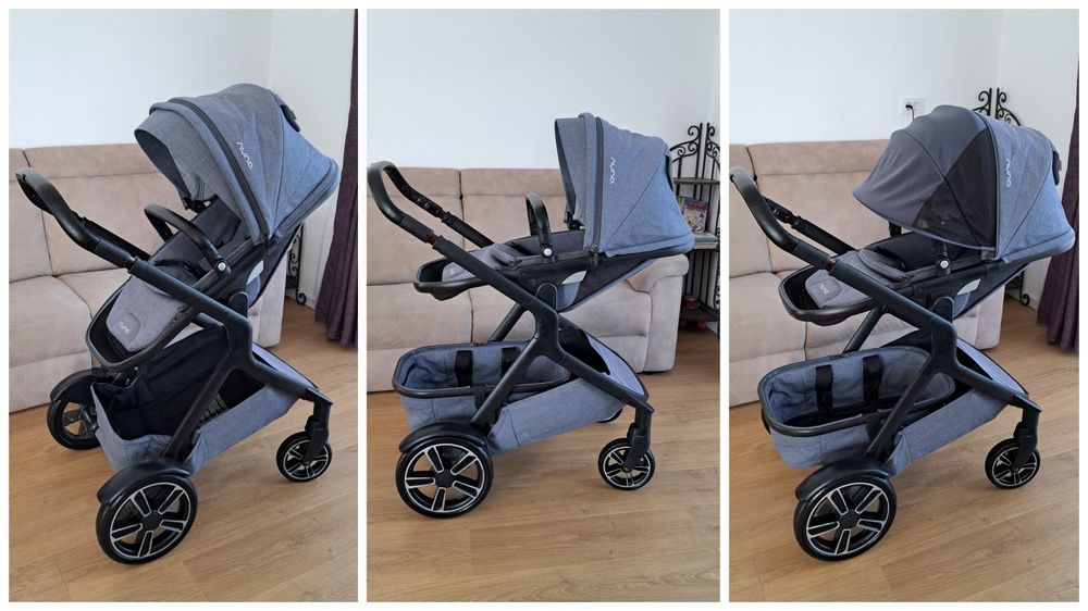 Carucior Nuna Demi Grow- 5 in 1- set complet