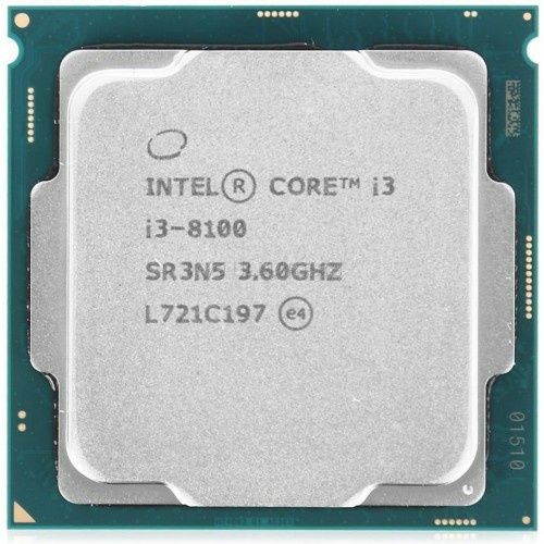 Процессор Intel Core i3 8100, LGA1151, OEM 20шт.
