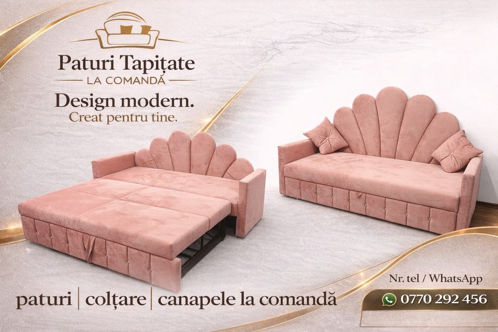 Mobila tapitata la comanda