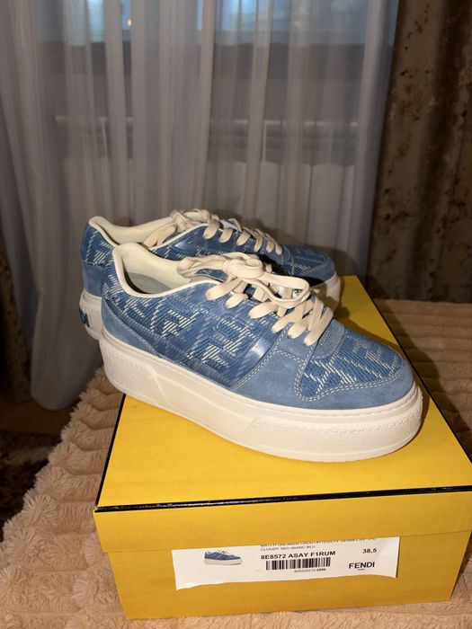 fendi sneakers dama 38,5 autentici