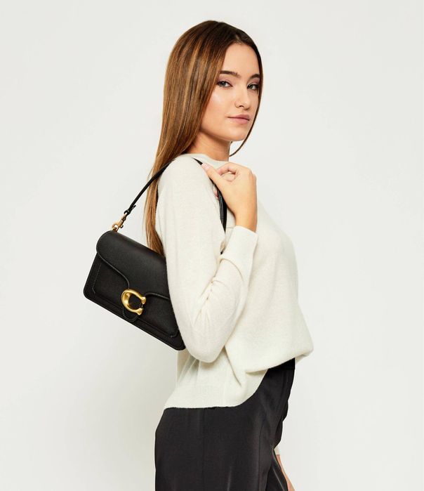 Дамска чанта COACH Tabby 26 в черен цвят