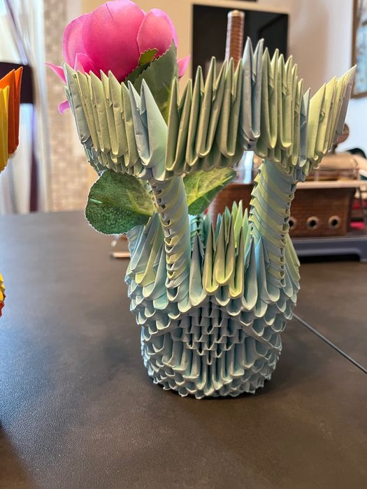 Origami vaze din hartie !