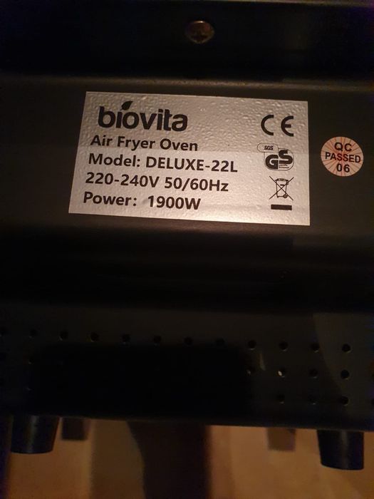 Cuptor electric DELUXE-22,22 L, 1900 W, inox