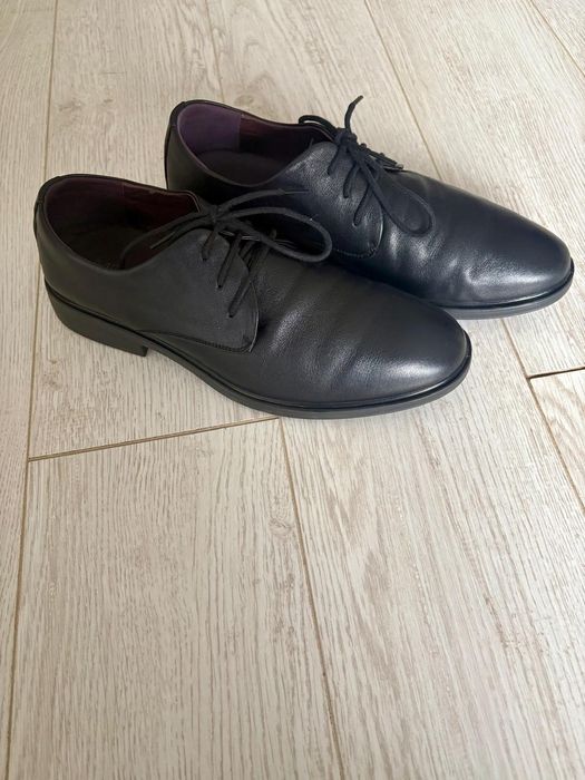 Pantofi piele naturala fina Mels 41