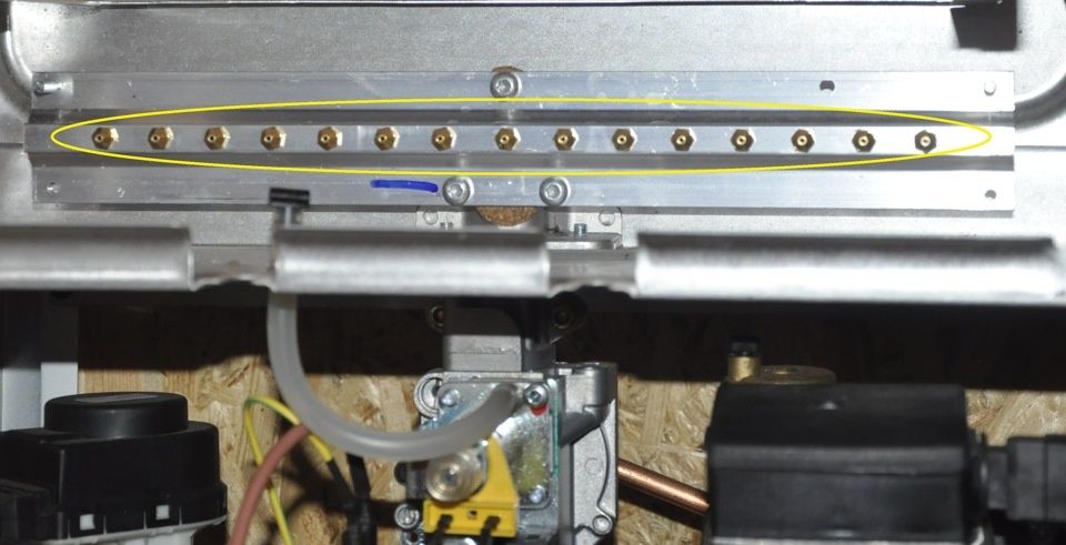 Замена газовых форсунок