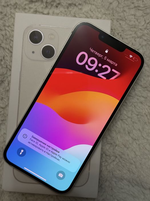 Айфон 13 256 гб белый