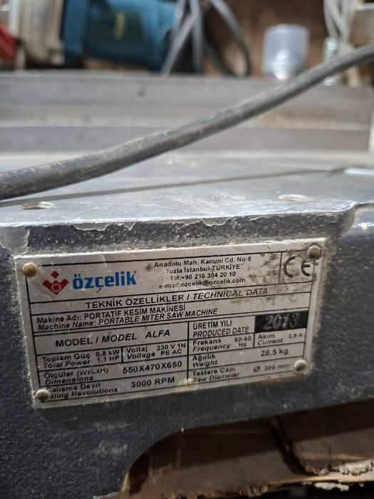 Akfa va yog'och ishlari uchun.