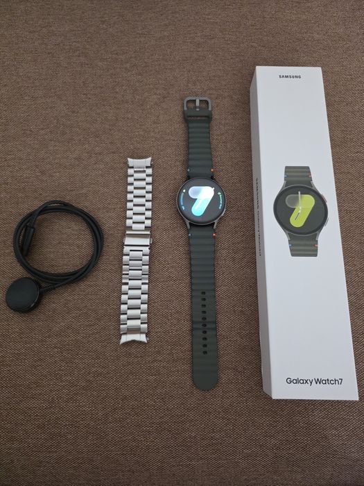 (Garanție 1 An + Curea Inox)Smartwatch Samsung Galaxy Watch7 44mm Green (BT)