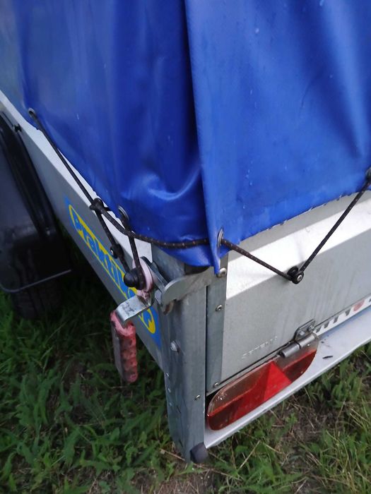 Remorcă 750 kg aproape nouă doar 3 utilizari
