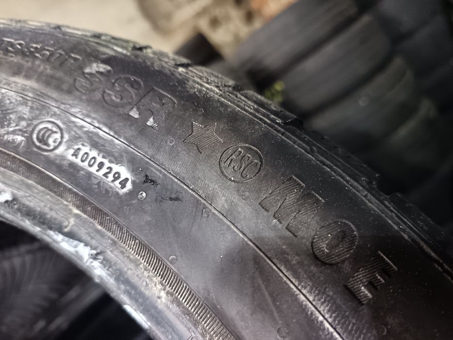 Anvelope MS iarna 245 45 18 continental runflat 2020 și 2022