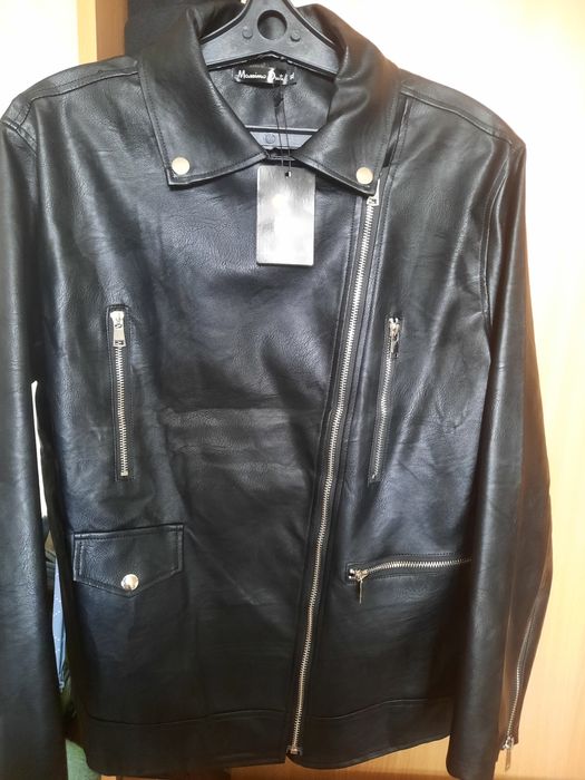Кожаная куртка новая