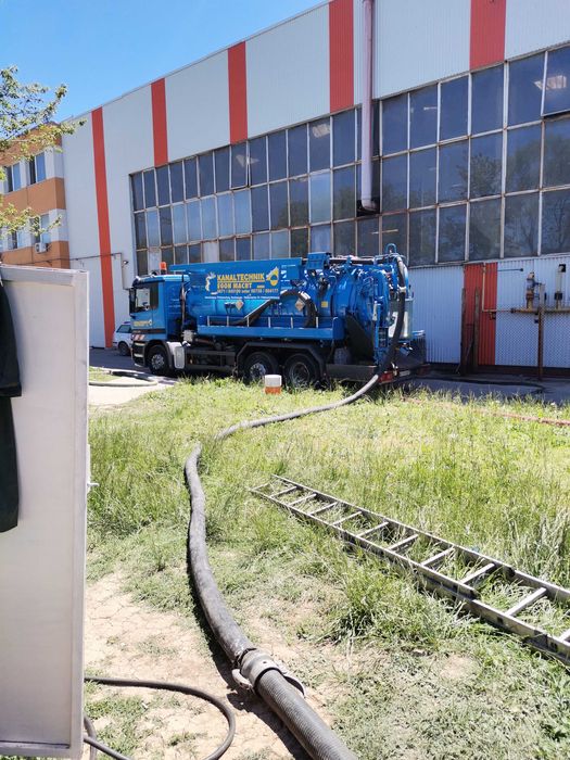 Отпушване Канали  изпомпване на мази и септични ями шумен