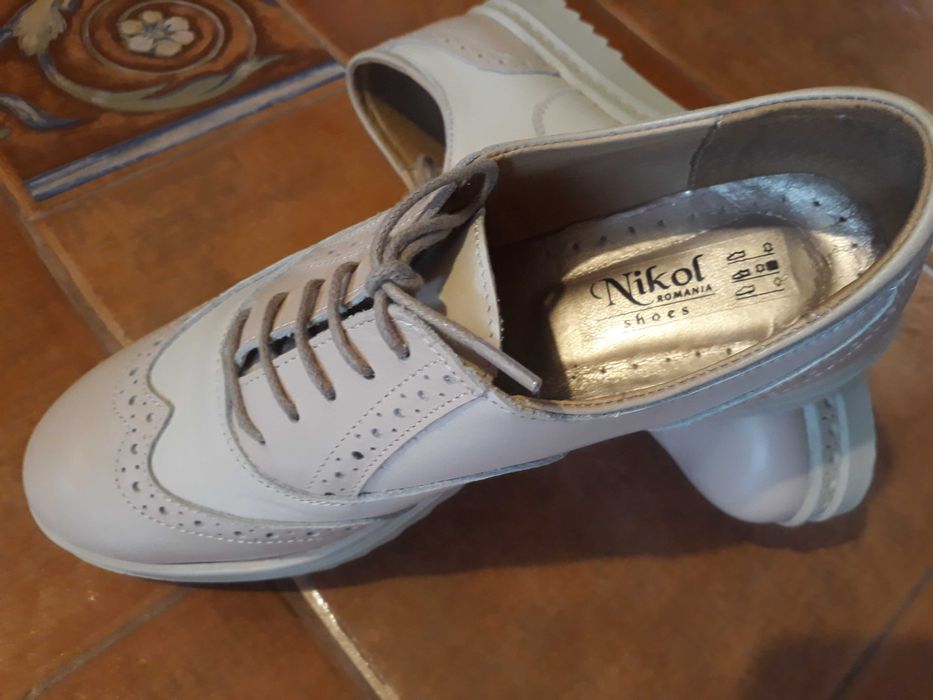 Pantofi piele naturala casual 36 noi