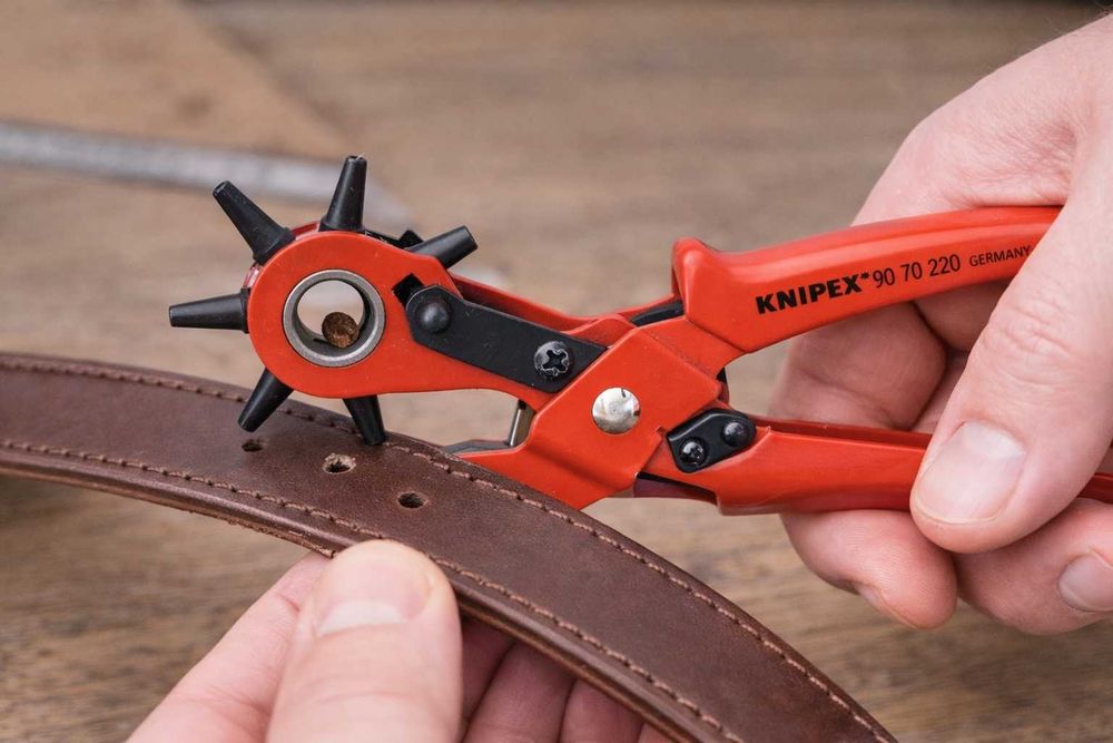 Револверни клещи замби, 6 отвора, 220 мм, KN 90 70 220, KNIPEX