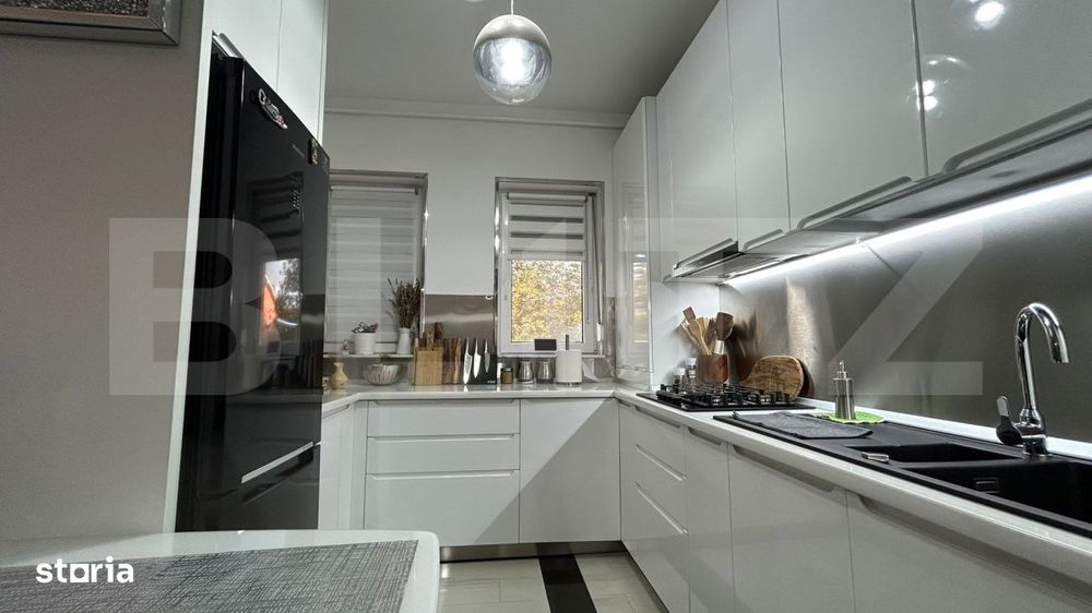 Apartament 2 camere in zona de dealuri, cu centrala proprie pe gaz