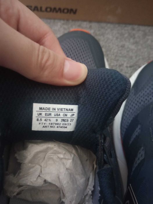 Salomon Обувки за планинско бягане Sense Ride 5 GTX 42 2/3 EU