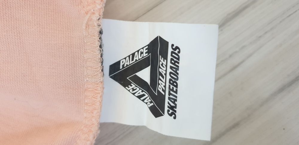 Palace Skateboards Basically A Polo Peach Mens Size M НОВО! ОРИГИНАЛ! Мъжка Тениска!