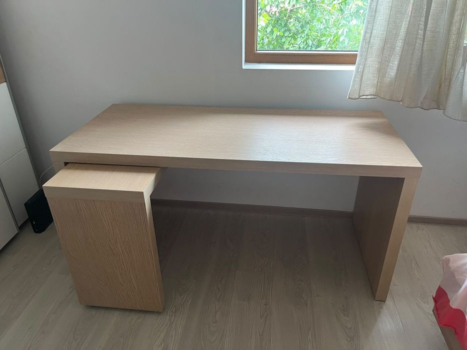 Birou Lemn Ajustabil Ikea