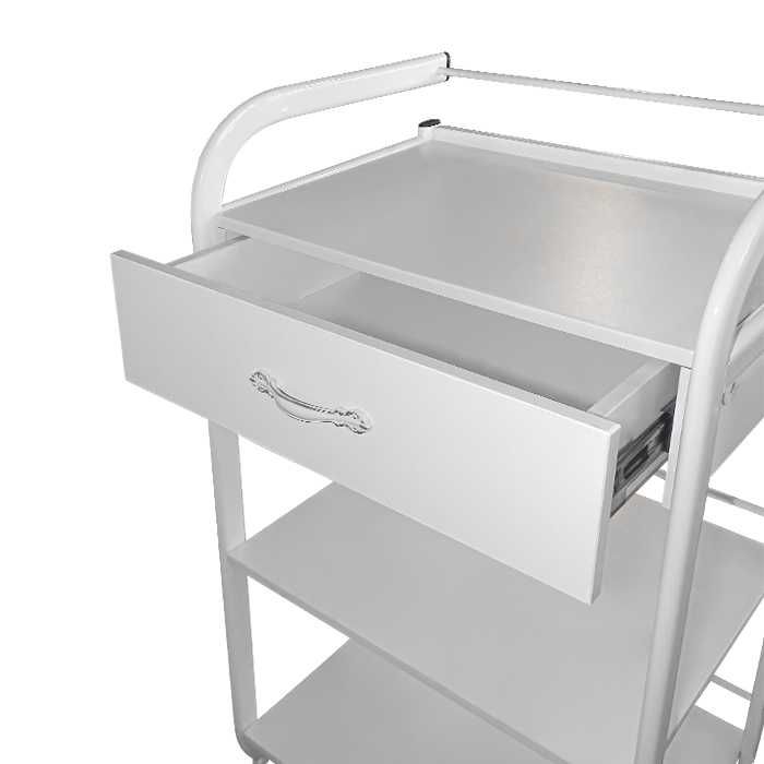 Козметична количка в бял цвят, модел 911