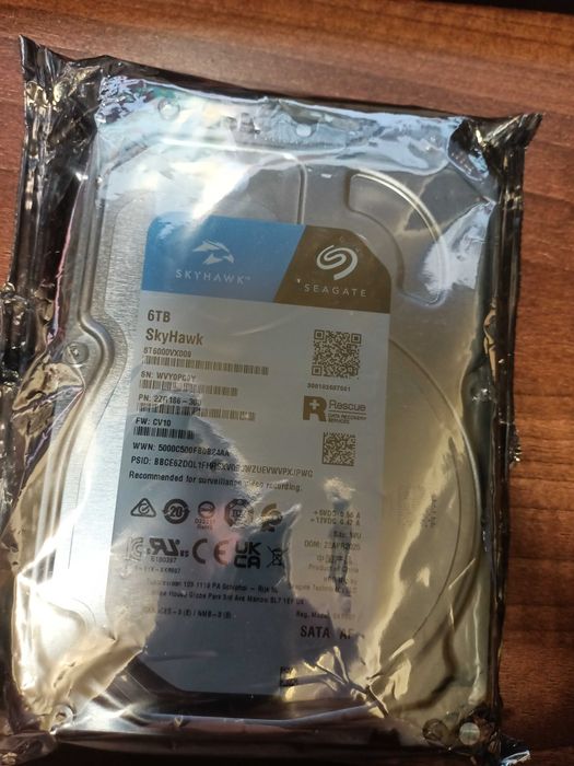 Hard Disk 6tb Seagate Skyhawk Surveillance