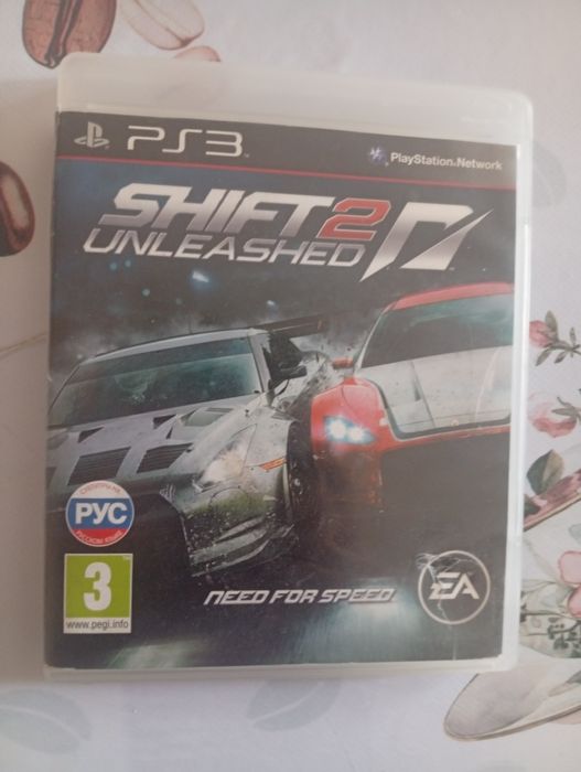 Playstation 3 диск need for speed shift 2 unleashed