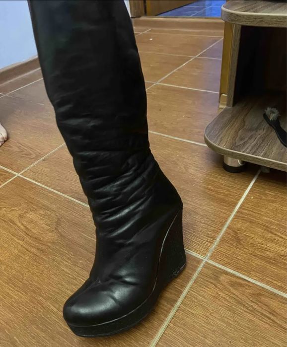 Сапоги зимние натуралка !