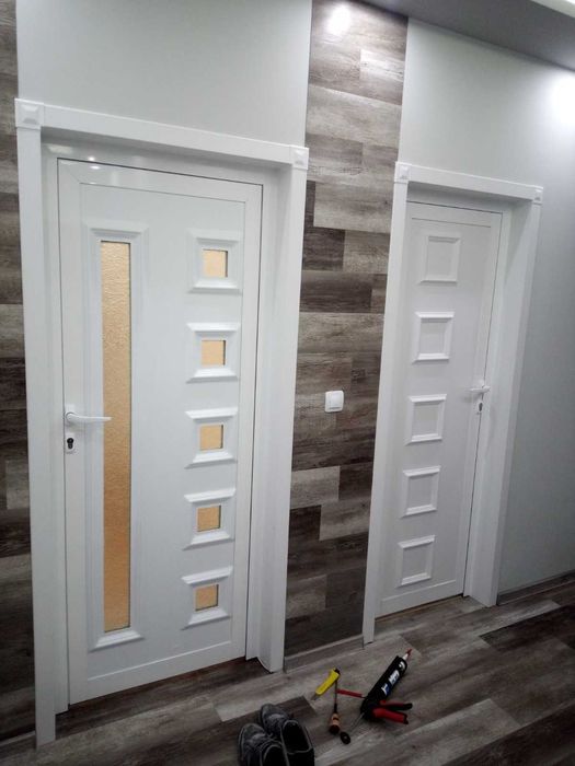 Обръщане на дограма с первази