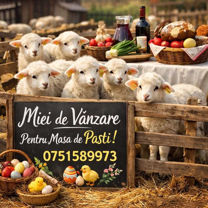 Vand miei pentru pasti