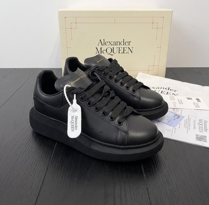 Adidasi Alexander McQueen Negru - Full Box  Premium