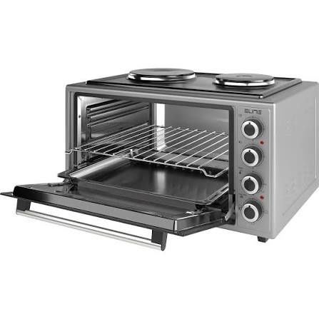 Нова мини/малка готварска печка с вентилатор  65л ELITE EMO-FL 65 2590