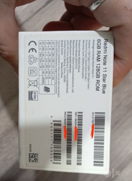 Redmi Note 11 телефон