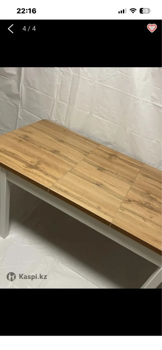 Стол раздвижной в подарок 4 стульев