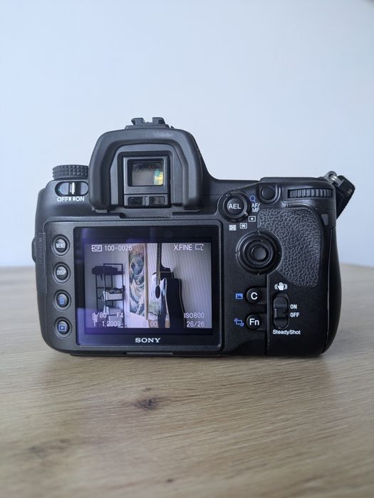 Sony a850 - Full-Frame DSLR Фотоапарат КАТО НОВ! САМО 4700 КАДЪРА