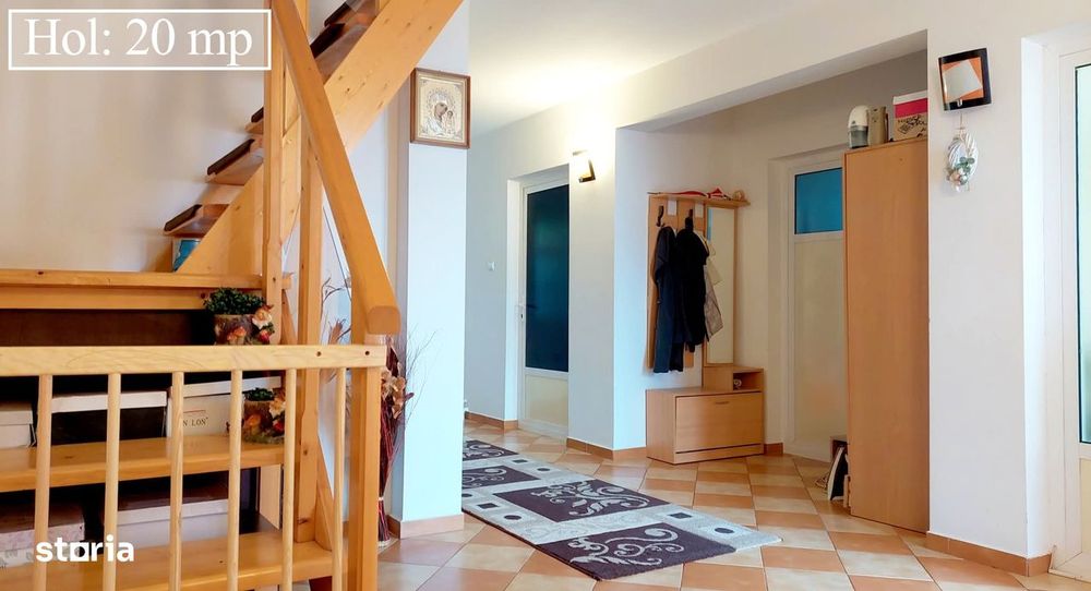 Lumina - Casa P+M 6camere, mobilata, teren 425mp, acces usor-120.000e