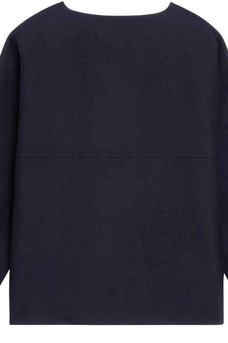 Palton oversize din amestec de lana și casmir Massimo Dutti