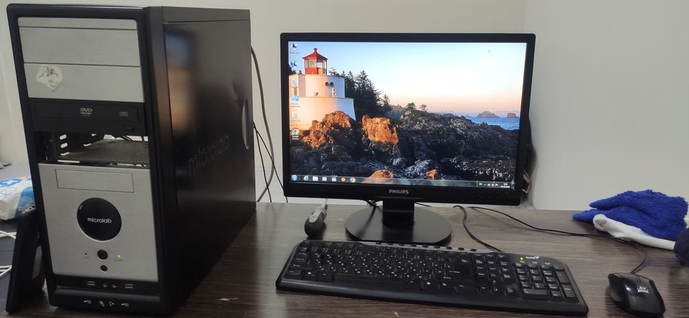 Kompyuter DDR3 500gb hard xolati yaxshi bonus DDR 2