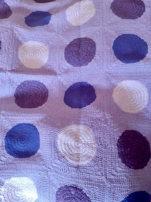 Одеала плетени на една кука/пачуърк