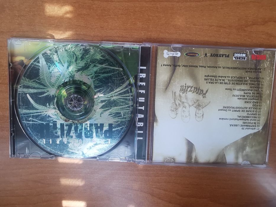 CD Hip Hop Album Parazitii -  Irefutabil