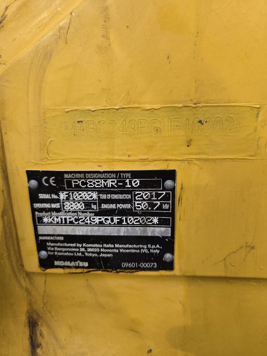 Excavator Komatsu PC88 MR-10