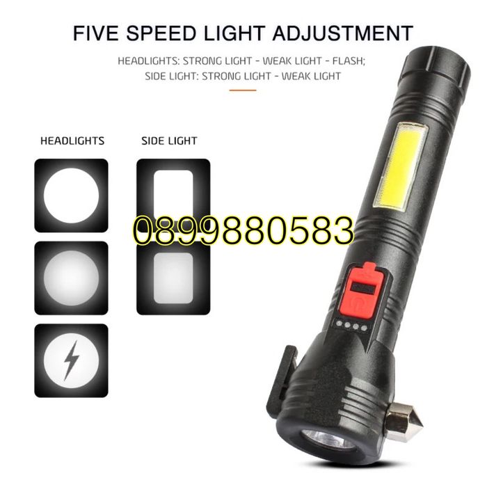 Комплект гедоре 108 части + прожектор падарък Kraftroyal