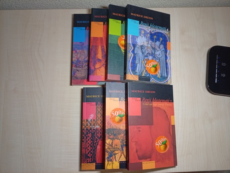 Vând regii blestemați volumele 1-7