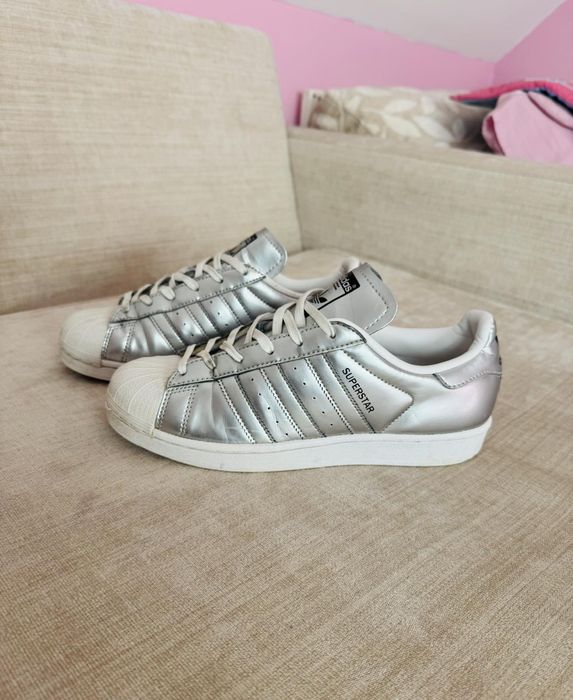 Дамски маратотки Adidas Superstar Silver Metalic / FTW
