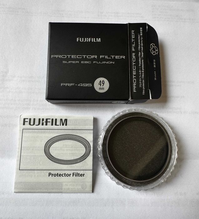 Fujifilm Protector filter PRF-49S сребърен 49mm