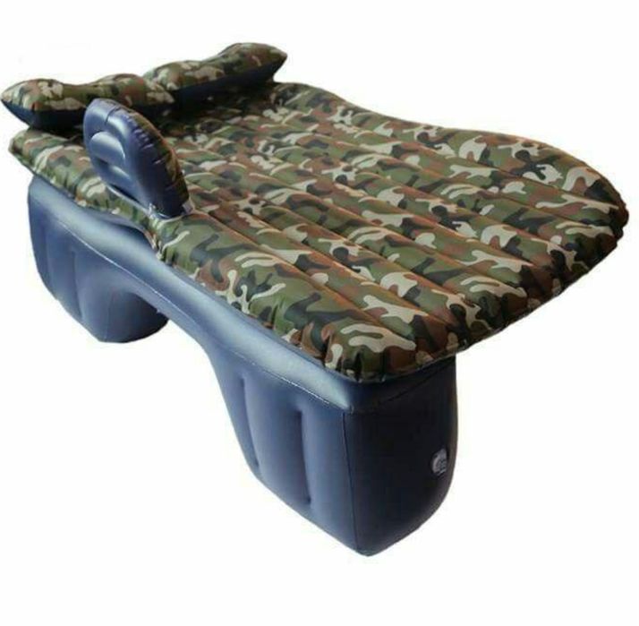 Saltea auto gonflabila 80x45x135cm + 2 perne si pompa 12V inclusa