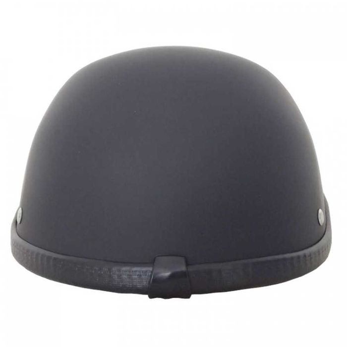 Каска за мотор тип канче - Черен Мат/Гланц.