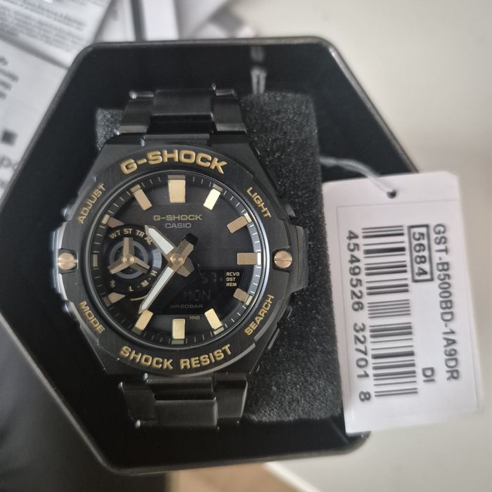 Casio G-Shock B500BD-1A9ER  Solar metalic  Black
