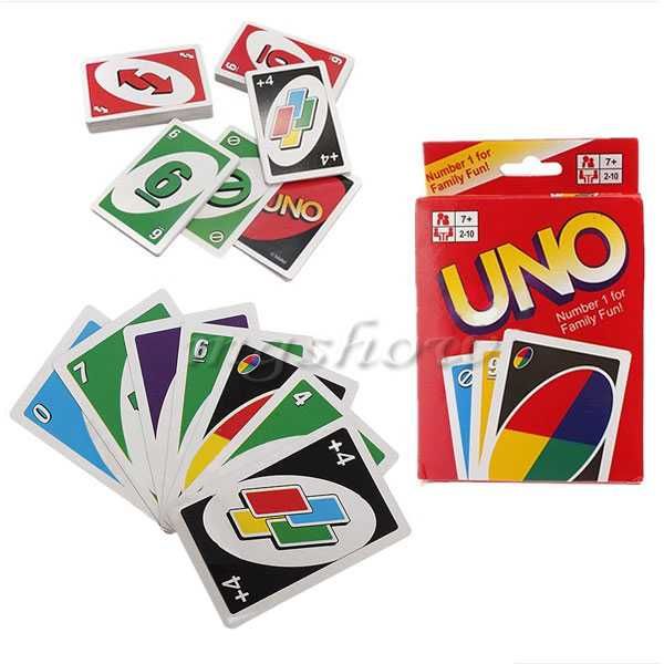 Карти Uno + Упътване на български и английски