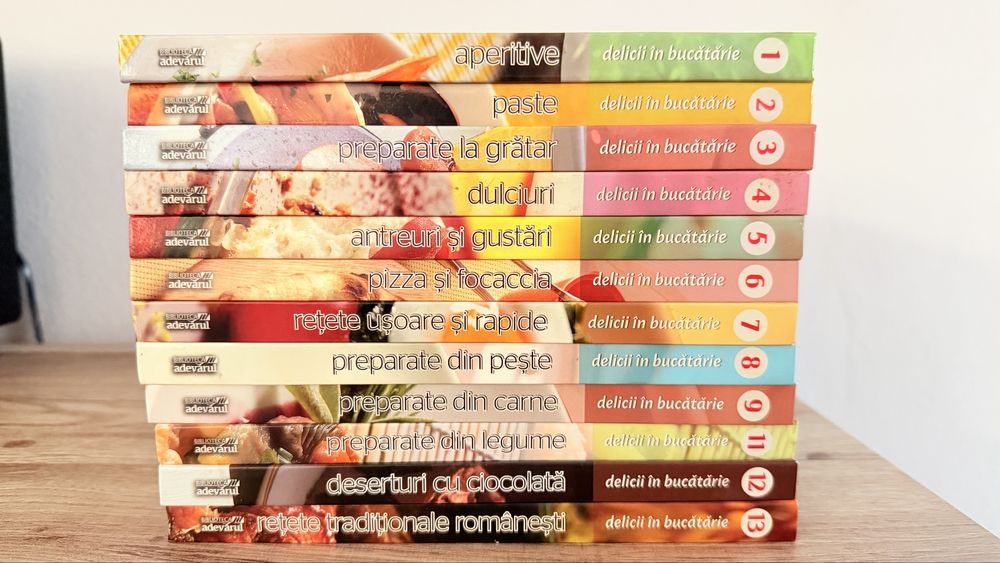 Vand colectie Biblioteca Adevarul - Delicii in Bucatarie